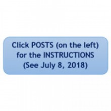 Blog Instructions (see first post at end of list)